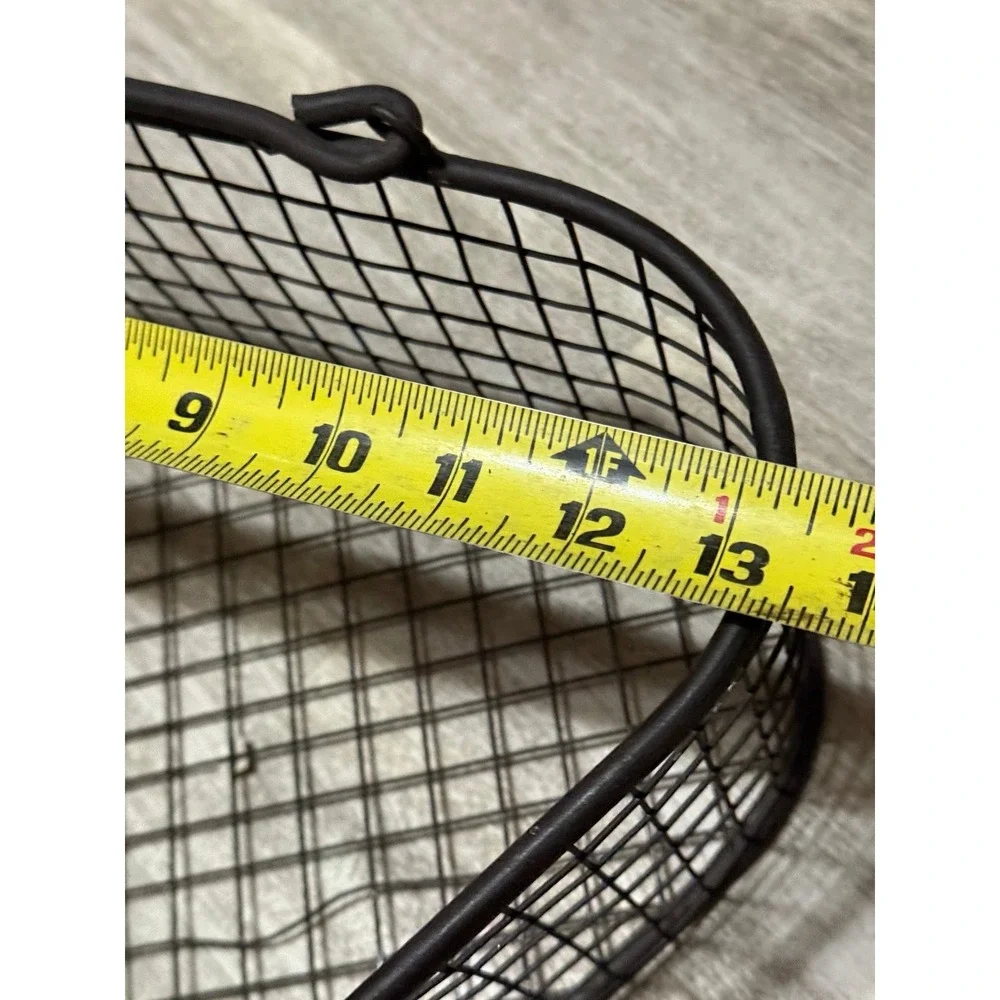 Iron unique‎ triangle nesting baskets farmhouse rustic heavy duty